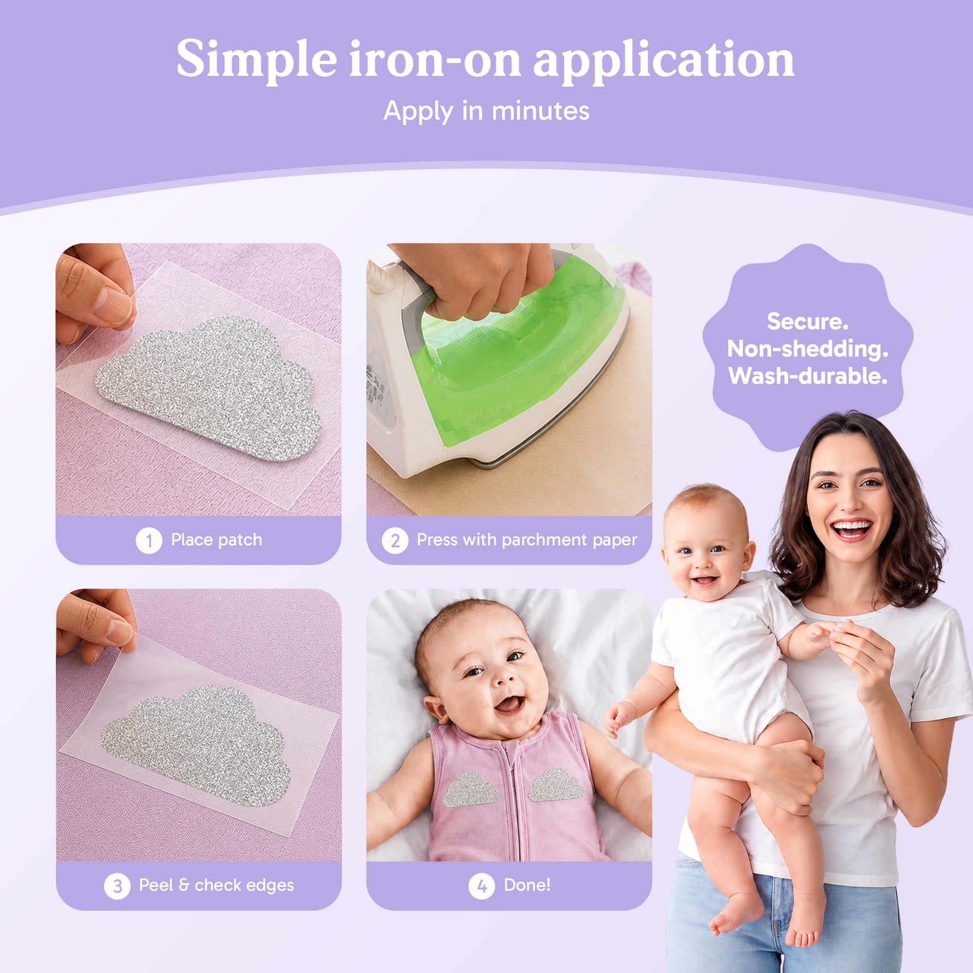 Baby Monitor Visibility Patch for Breathing Movement