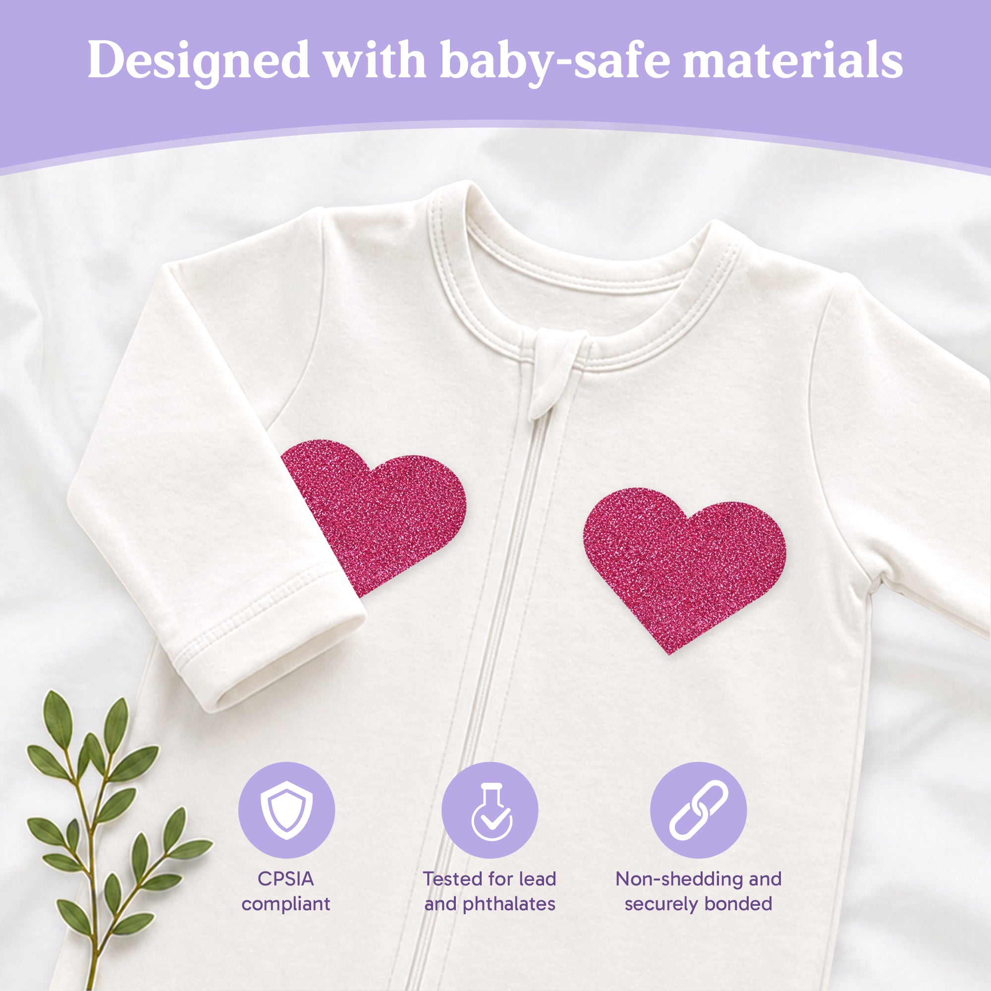 Baby Monitor Visibility Patch for Breathing Movement